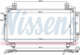 NISSENS ΨΥΓΕΙΟ A/C