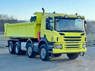 Ανατροπή Scania 2014 P 400 ανατρεπόμενο 5,90 m + BORDMATIC * 8x4 * TOP!