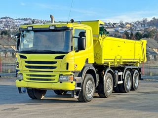 Ανατροπή Scania 2014 P 400 ανατρεπόμενο 5,90 m + BORDMATIC * 8x4 * TOP!-thumb-1