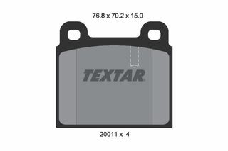 TEXTAR (2001105) ΔΙΣΚΟΦΡΕΝΑ ALFA TEXTAR 2001102