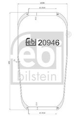 FEBI ΦΟΥΣΚΑ ΠΝΕΥΜΑΤΙΚΗΣ ΑΝΑΡΤΗΣΗΣ FEBI BILSTEIN 20946
