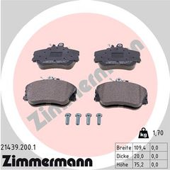 ZIMMERMANN ΔΙΣΚΟΦΡΕΝΑ MERCEDES ZIMMERMANN 21439.200.1
