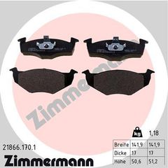 ZIMMERMANN ΔΙΣΚΟΦΡΕΝΑ VAG ZIMMERMANN 21866.170.1