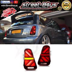 ΠΙΣΩ ΦΑΝΑΡΙΑ UK RED DYNAMIC LED MINI COOPER R50 R52 R53 (2001-2006) | Street Boys - Car Tuning Shop |