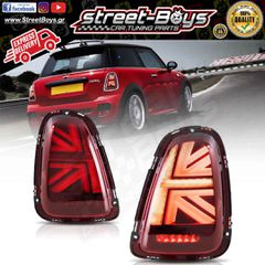 ΠΙΣΩ ΦΑΝΑΡΙΑ UK RED DYNAMIC LED MINI COOPER R55 R56 R57 R58 R59 (2007-2013) | Street Boys - Car Tuning Shop |