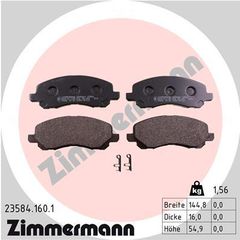 ZIMMERMANN ΔΙΣΚΟΦΡΕΝΑ MITSUBISHI ZIMMERMANN 23584.160.1