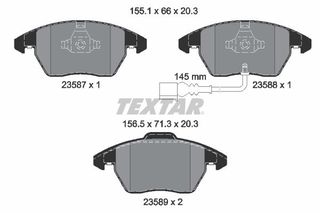 TEXTAR EPAD ΚΕΡΑΜΙΚΑ ΔΙΣΚΟΦΡΕΝΑ VAG TEXTAR 2358781
