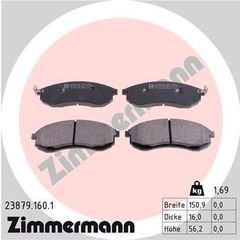 ZIMMERMANN ΔΙΣΚΟΦΡΕΝΑ MITSUBISHI ZIMMERMANN 23879.160.1