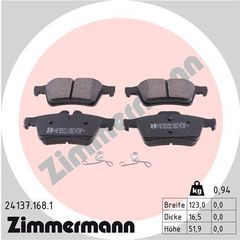 ZIMMERMANN ΔΙΣΚΟΦΡΕΝΑ OPEL ZIMMERMANN 24137.168.1