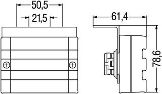 HELLA ΠΛΑΙΝΗ ΛΑΜΠΑ ΑΡΙΣΤΕΡΗ/ΔΕΞΙΑ HELLA 2PS 340 000-061