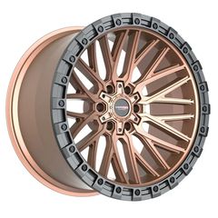 Ζάντες 18x9 , 6x139.7 (Vortek VRT-608) Matte Bronze/ Black Bead Ring