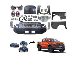 Body Kit Ford Ranger 2012+ T6/T7/T8 Upgrade to Raptor Gen2 2023