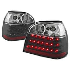 Πισινά Φανάρια Set Για Vw Golf III (3) 91-98 Led Μαύρα KAtuning