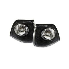 Μπροστινά Φλας Για Bmw 3 E36 90-99 Sedan/Compact/Touring Μαύρα/Clear 2 Τεμάχια Depo