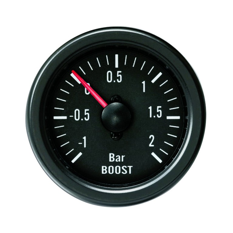 Μπαρόμετρο Boost YoungTimer Series Μαύρο 52mm 21110V