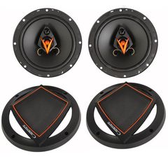 Ηχεία Αυτοκινήτου Cadence Η-ΙQ653 6.5" 50W RMS 3 Δρόμων Ζευγάρι 2 Τεμάχια