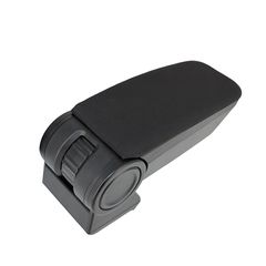 Κονσόλα Χειροφρένου Τεμπέλης Με Βάση Armster 3 Fabric Honda Jazz 03-08 Μαύρο Χρώμα Σετ 2 Τεμάχια-thumb-4