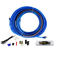 Κιτ Καλωδίωσης Stinger Ενισχυτή Αυτοκινήτου 4 Gauge 1000W SSΚ4ΑΝL