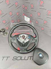 BMW F25 X3, F26 X4 Σπορ τιμόνι Μ δέρμα με paddles και αερόσακο 32307845807