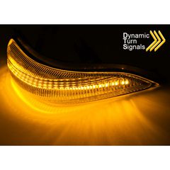 Φλας Καθρέπτων Για Toyota Yaris 11-19 Led Dynamic Φιμέ 2 Τεμάχια-thumb-2