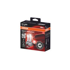 Λάμπες Led H1 Osram 12Volt 16Watt Night Breaker 6000k 64150DWNB-2HFB 2 Τεμάχια-thumb-3