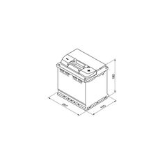 Μπαταρία Αυτοκινήτου 52Ah Δεξιά Bosch 470Α (ΕΝ) S4002-thumb-4