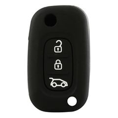 Κάλυμμα κλειδιού σιλικόνης Smart Type-1 μαύρο 1τμχ