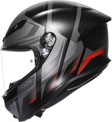 AGV K6 S E2206 – KARVE MATT BLACK/GREY/RED-thumb-5