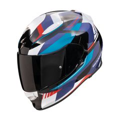 ΚΡΑΝΟΣ ΜΗΧΑΝΗΣ SCORPION EXO-491 ABILIS BLACK BLUE RED