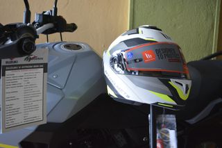 Κράνος MT Storm SV Drone A3 Fluo Ματ XLarge