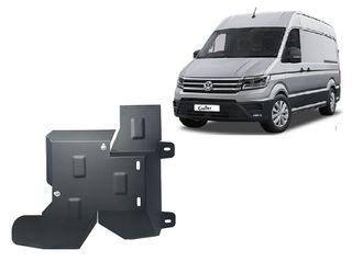 ΠΟΔΙΑ ΠΡΟΣΤΑΣΙΑΣ ΑΤΣΑΛΙΝΗ ΡΕΖΕΡΒΟΥΑΡ ADBLUE ΓΙΑ Volkswagen Crafter II (2017-2025) ***ΛΑΔΑΣ 4Χ4***