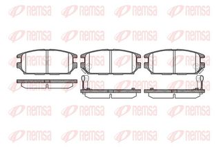 REMSA ΔΙΣΚΟΦΡΕΝΑ 356 02 DODGE REMSA 0356.12