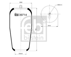 FEBI ΦΟΥΣΚΑ ΠΝΕΥΜΑΤΙΚΗΣ ΑΝΑΡΤΗΣΗΣ FEBI BILSTEIN 39714
