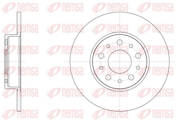 REMSA ΔΙΣΚΟΠΛΑΚΕΣ #Ο# FIAT REMSA 61500.00