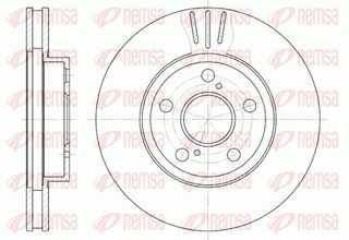REMSA ΔΙΣΚΟΠΛΑΚΕΣ TOYOTA REMSA 6540.10