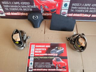 MAZDA 6 GG 2007 ΑΕΡΟΣΑΚΟΙ ΜΕ ΖΩΝΕΣ