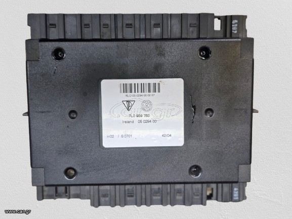 ΕΓΚΕΦΑΛΟΣ ΚΑΘΙΣΜΑΤΟΣ PORSCHE CAYENNE S  4.5  V8 - 955  -  7L0959760