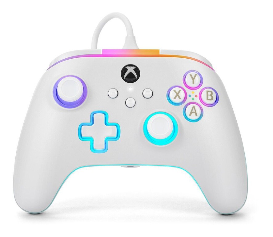 PowerA - Advantage Wired Controller - White – Lumectra/ Xbox Series X / Xbox Series X