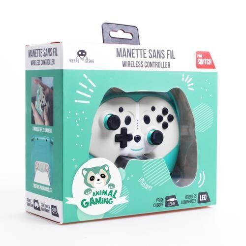 Wireless Controller Pandy for Switch with paddles - Green / Nintendo Switch