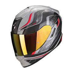 ΚΡΑΝΟΣ ΜΗΧΑΝΗΣ SCORPION EXO-1400 EVO AIR ATTUNE GREY BLACK RED