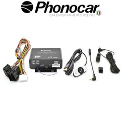 Κιτ hands-free Bluetooth για κλήσεις και μουσική με χειριστήριο ταμπλό και εξωτερικό μικρόφωνο. Μπορουν να απομνημονευτουν εως 5 smartphone. Ταυτόχρονη σύνδεση με 2 smartphone Μείωση θορύβου Εξωτερικό