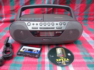 Sony CFD S07CP.  MP3.  CD.Ραδιόφωνο-Κασετόφωνο