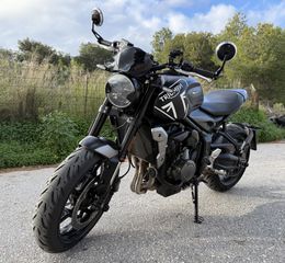 Triumph Trident 660 2021 Matt jet black