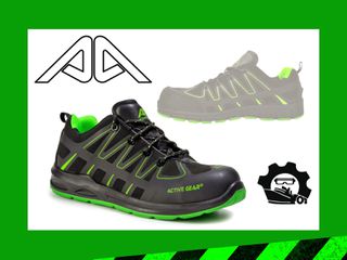 Active Gear A-Sprint Low Green S3 Metal Free
