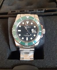 Ρολόι Χειρός Chronomat Seamatic T, Green Kermit, Αυτόματο με μηχανή DG2813