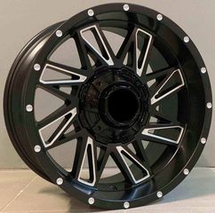4x4 1544 9x18 5x139,7/150 ET-12 Black Matt Face Machined ΚΩΔΙΚΟΣ: Z7174