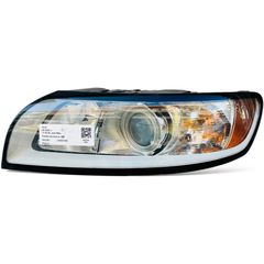 VOLVO S40 / V50 μοντ. 07’-12’ ΜΠΡΟΣΤΙΝΟ ΑΡΙΣΤΕΡΟ ΦΑΝΑΡΙ (με ΛΕΥΚΟ καθρέπτη εσωτερικά)