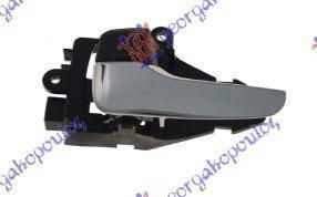 Χερούλι Πόρτας Εμπρός/Πίσω Εσωτερικό Μαύρο/Χρώμιο Αριστερό Mitsubishi Lancer 2008- Sedan