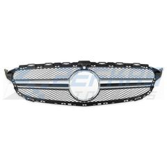 Μάσκα εμπρός Ασημί με Camera κατάλληλο για MERCEDES C-Class (W205) Sedan Estate Coupe Cabrio (2013-2018)