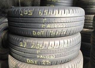 205/65-16 Dot 23 με 85-90% πέλμα και πεντακάθαρα πλαϊνά! (4τμχ)